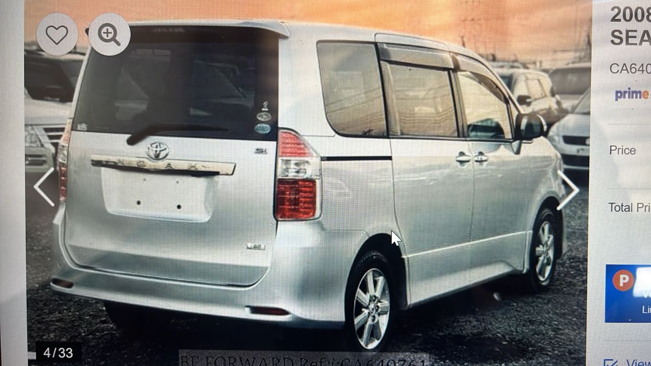 TOYOTA TOYOTA NOAH - Image 1